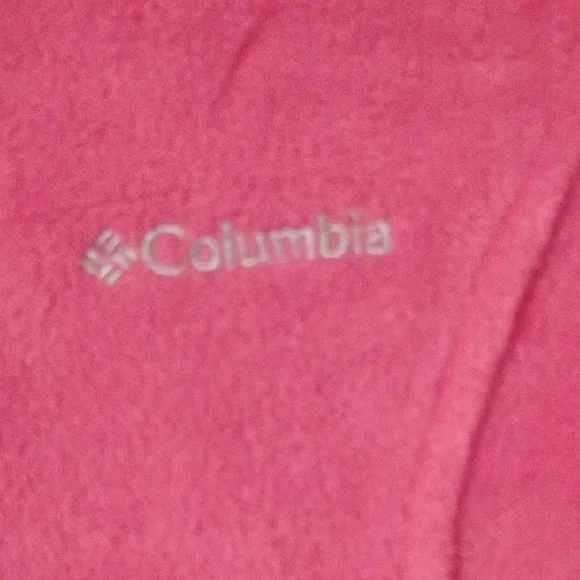 Columbia Pink Fleece Zip Vest - Picture 4 of 8